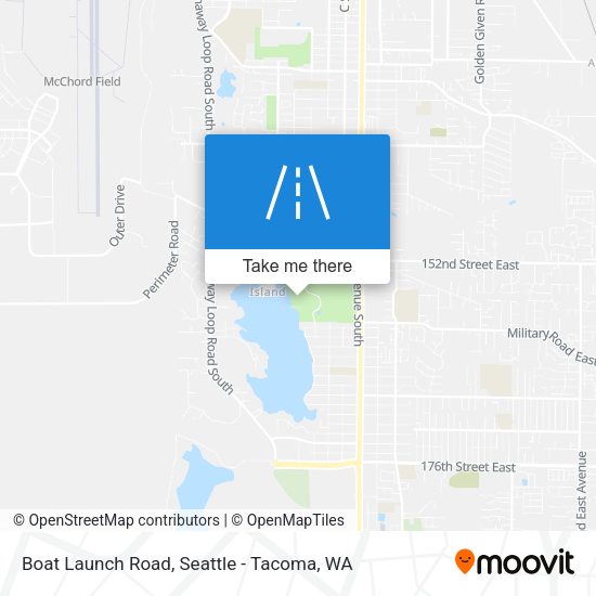 Boat Launch Road map