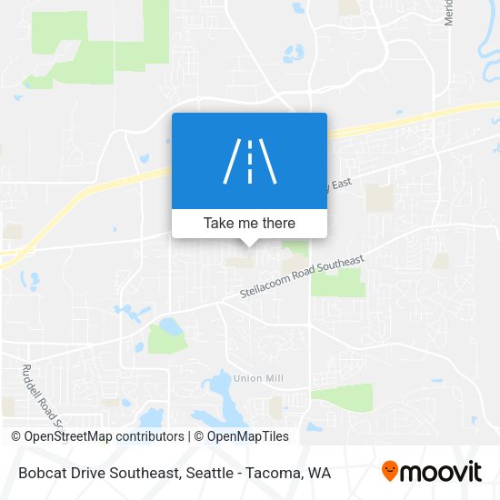 Mapa de Bobcat Drive Southeast