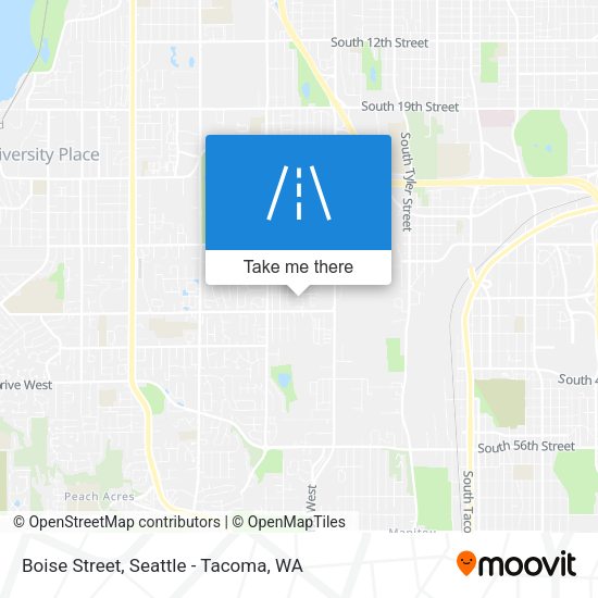Mapa de Boise Street