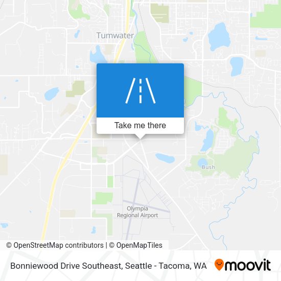 Mapa de Bonniewood Drive Southeast
