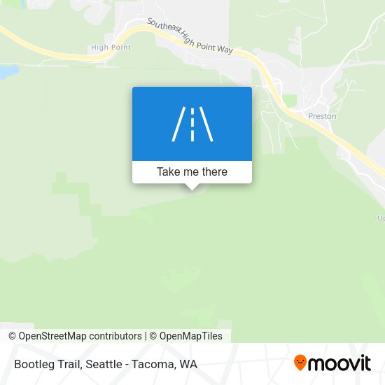 Mapa de Bootleg Trail