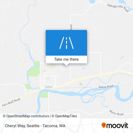 Cheryl Way map
