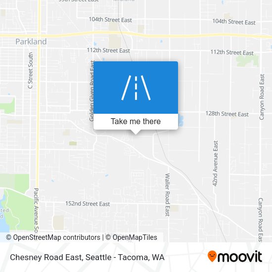 Mapa de Chesney Road East