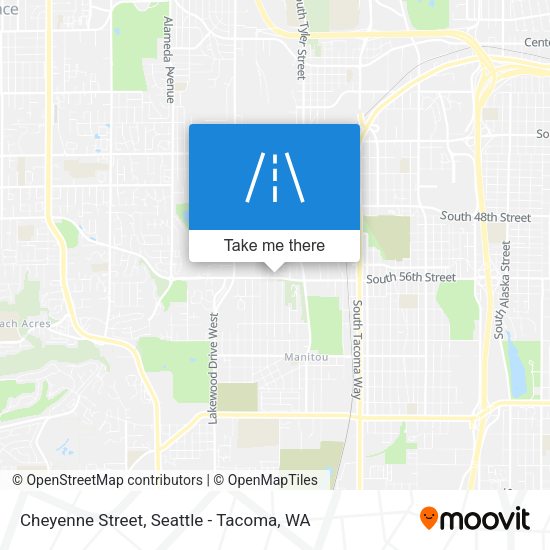 Mapa de Cheyenne Street