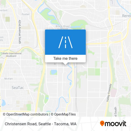 Mapa de Christensen Road