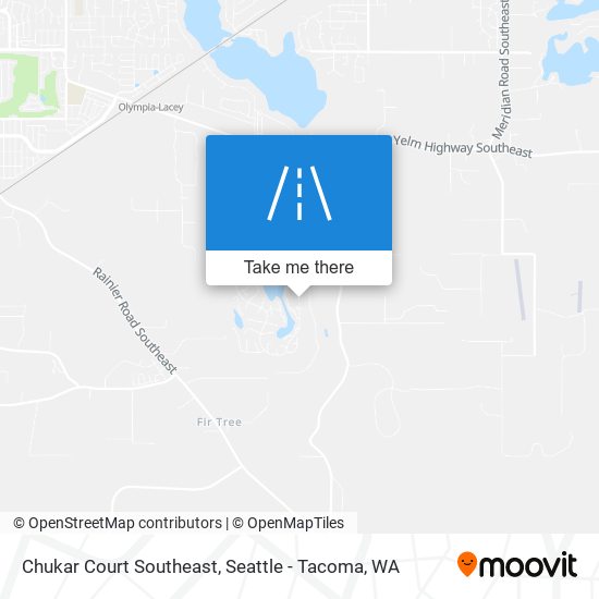 Mapa de Chukar Court Southeast