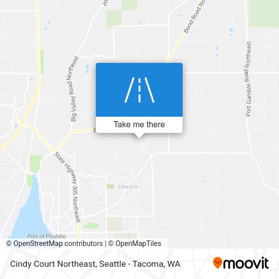 Cindy Court Northeast map
