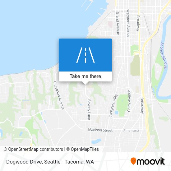 Dogwood Drive map