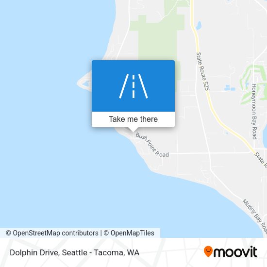 Dolphin Drive map
