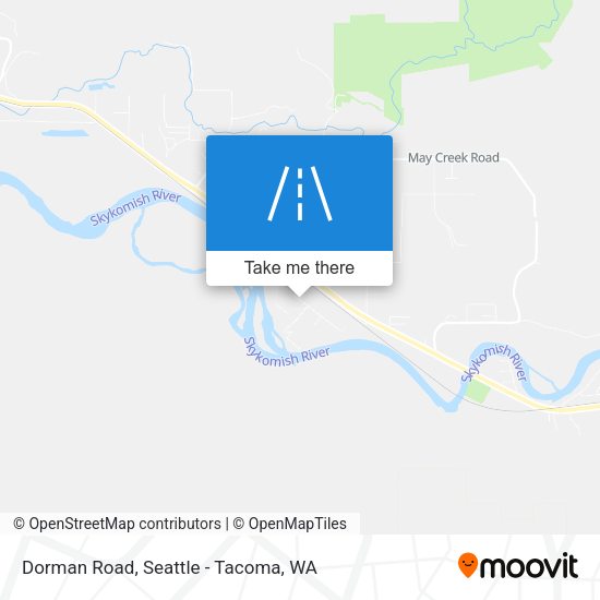 Mapa de Dorman Road
