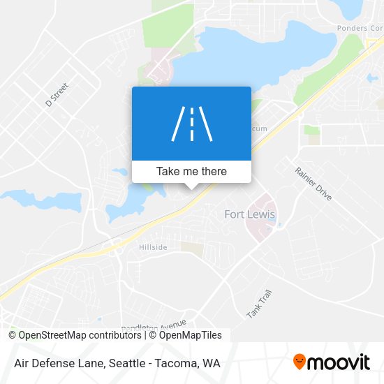 Mapa de Air Defense Lane