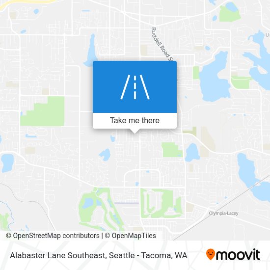 Mapa de Alabaster Lane Southeast