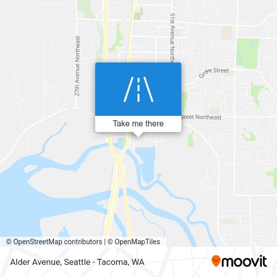 Mapa de Alder Avenue
