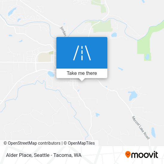 Mapa de Alder Place
