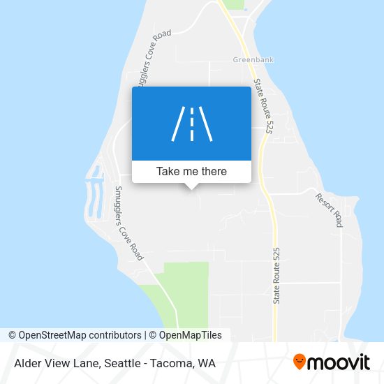 Mapa de Alder View Lane