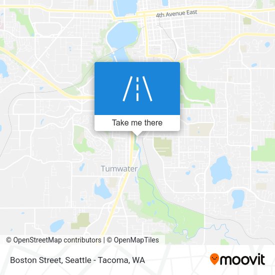 Boston Street map