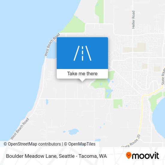 Mapa de Boulder Meadow Lane