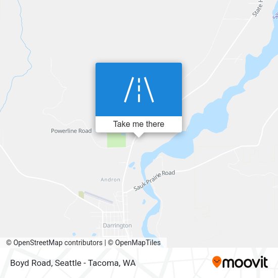 Boyd Road map