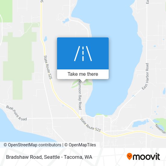 Bradshaw Road map