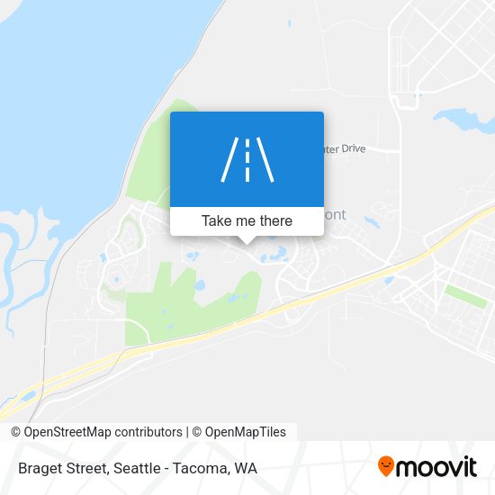 Braget Street map