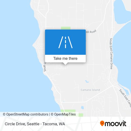 Circle Drive map