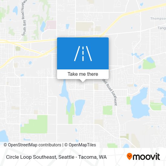 Circle Loop Southeast map