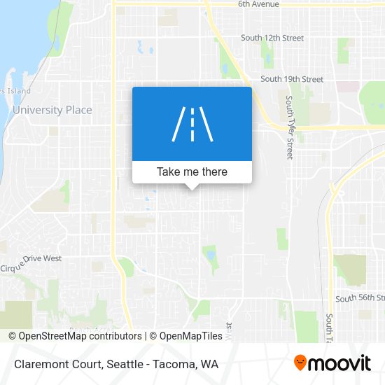 Claremont Court map