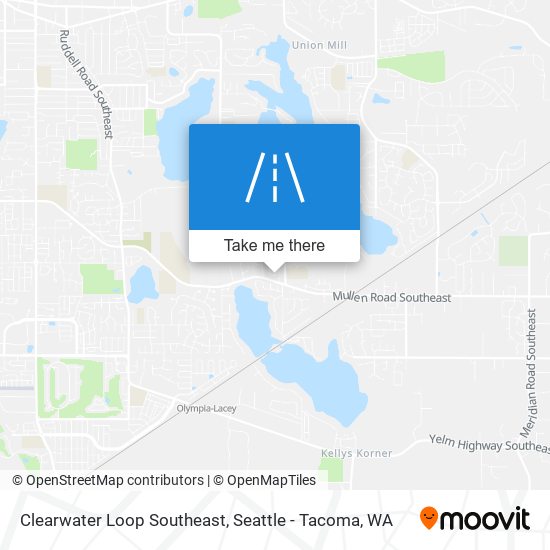 Mapa de Clearwater Loop Southeast