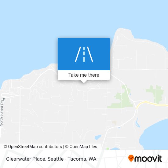 Mapa de Clearwater Place