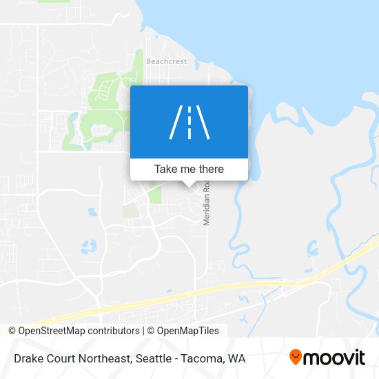 Drake Court Northeast map