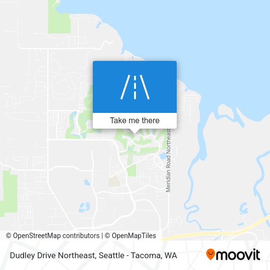 Dudley Drive Northeast map