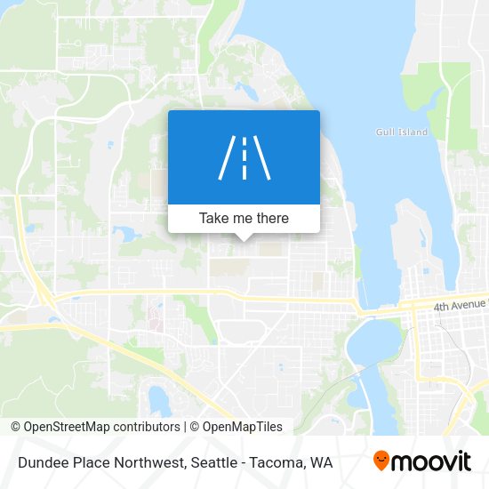 Dundee Place Northwest map