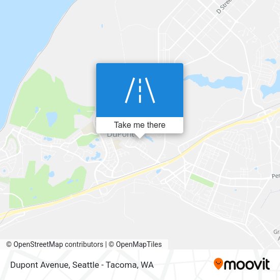 Mapa de Dupont Avenue