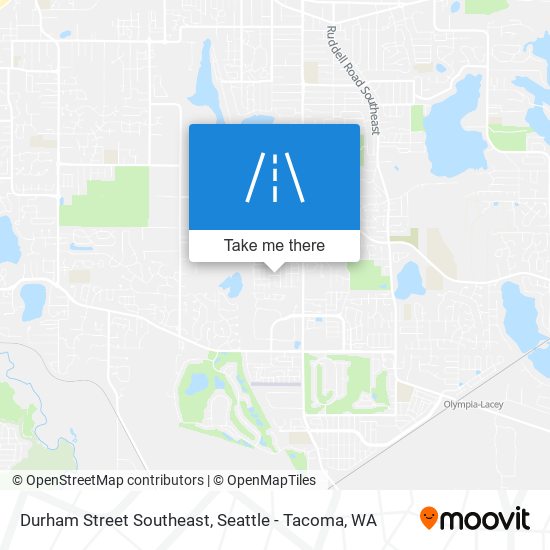 Mapa de Durham Street Southeast