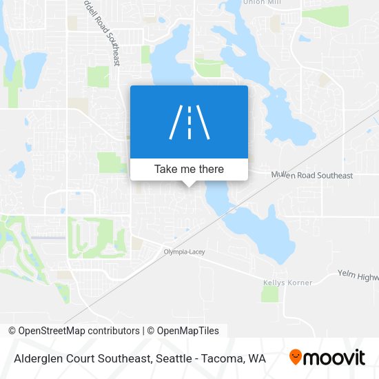 Mapa de Alderglen Court Southeast