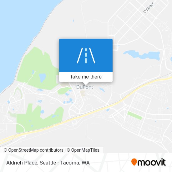 Aldrich Place map