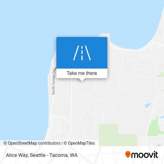 Alice Way map