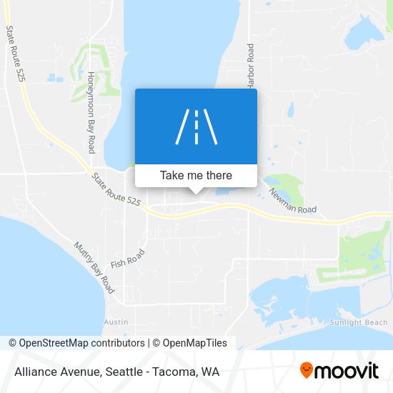 Alliance Avenue map