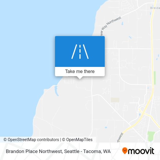 Brandon Place Northwest map