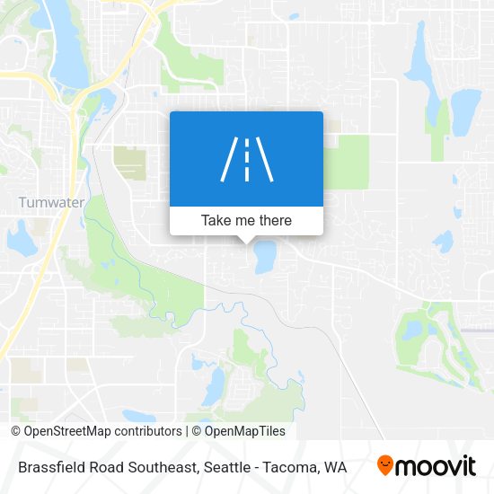 Mapa de Brassfield Road Southeast