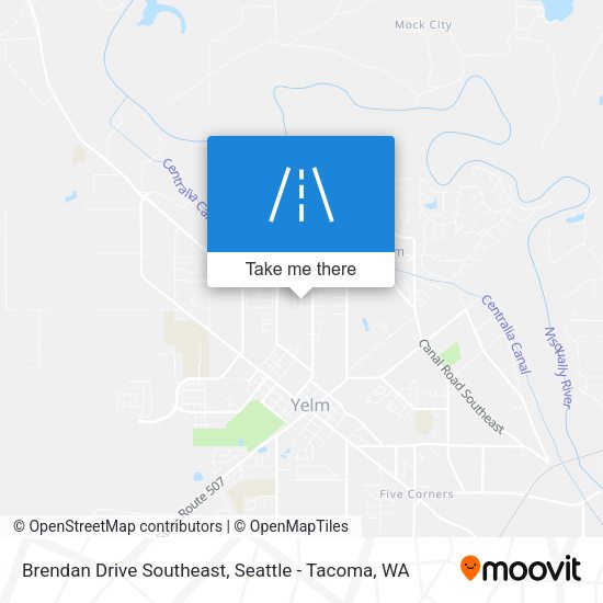 Brendan Drive Southeast map