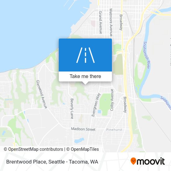 Brentwood Place map