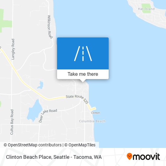 Mapa de Clinton Beach Place