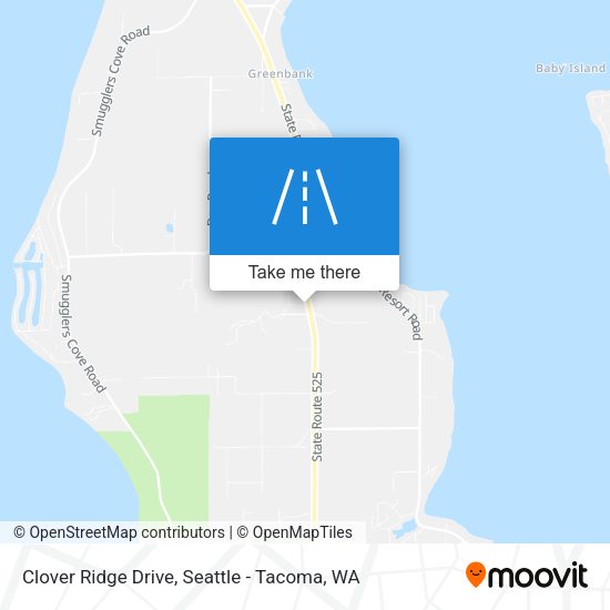 Clover Ridge Drive map
