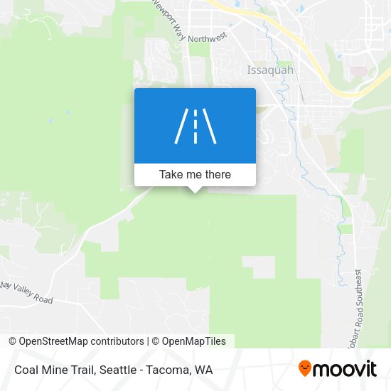 Coal Mine Trail map