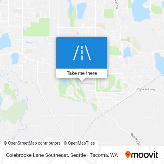 Colebrooke Lane Southeast map