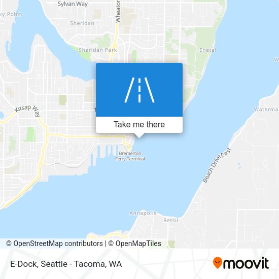 E-Dock map