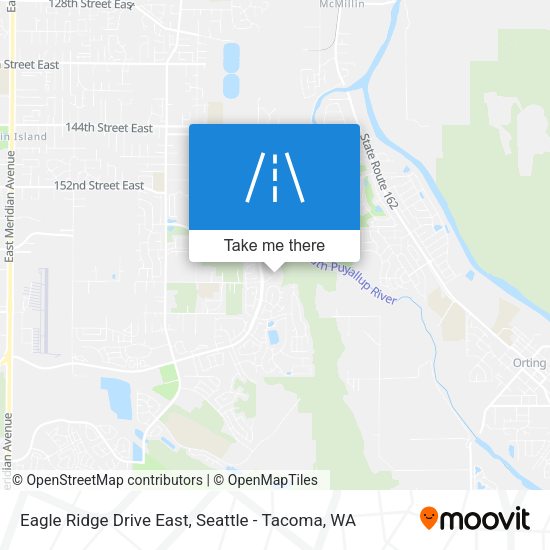 Mapa de Eagle Ridge Drive East