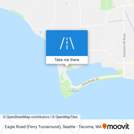 Eagle Road (Ferry Turnaround) map