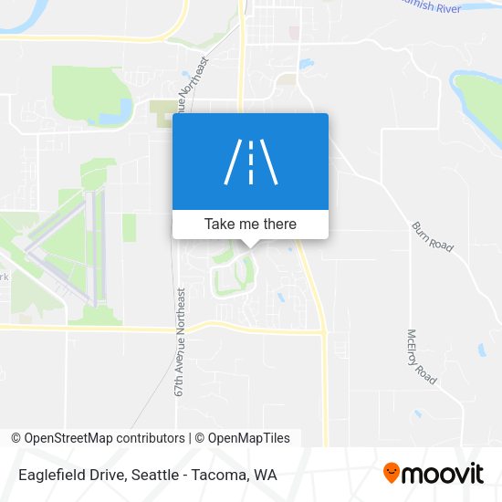 Eaglefield Drive map
